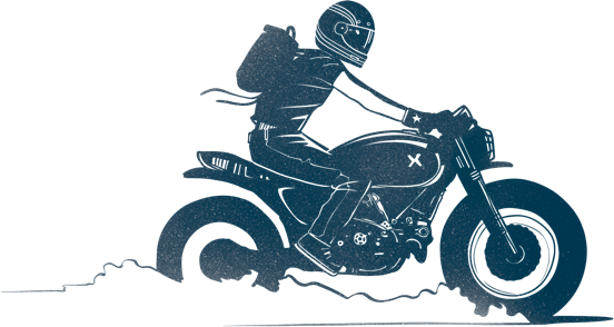 Motorcycle illustration